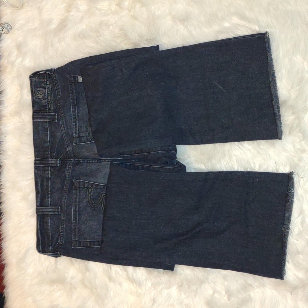 ROCK& REPUBLIC Henlee Boot Cut Frayed Bottom Jeans - Picture 11 of 11